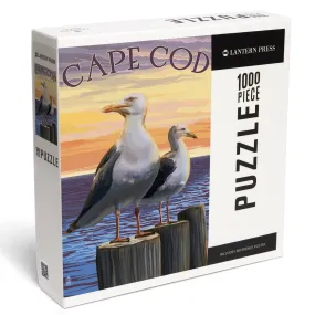 1000 PIECE PUZZLE Cape Cod, Massachusetts, Seagulls