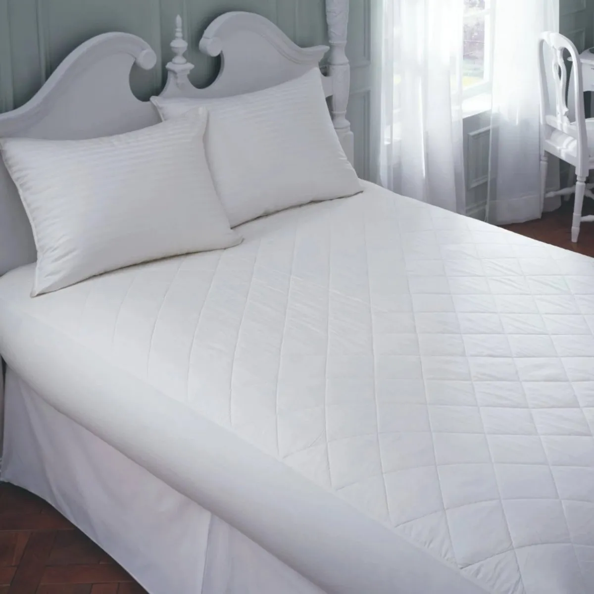 14" Cotton Mattress Pad by Downright