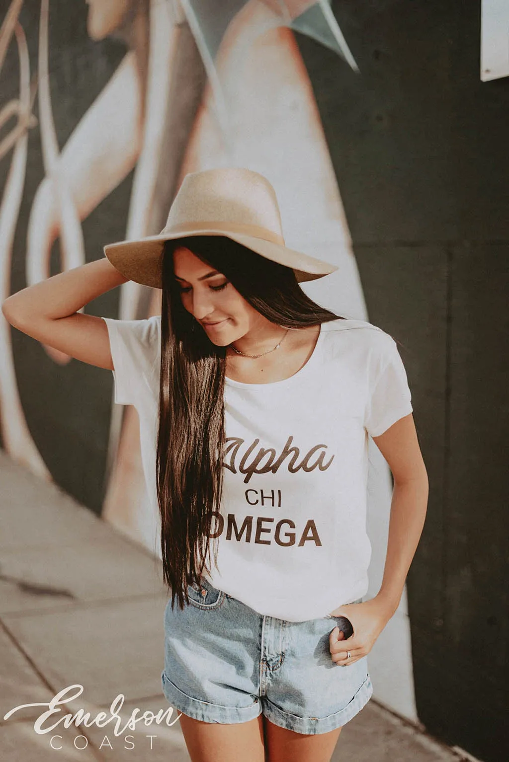 Alpha Chi Omega Simple PR Tee