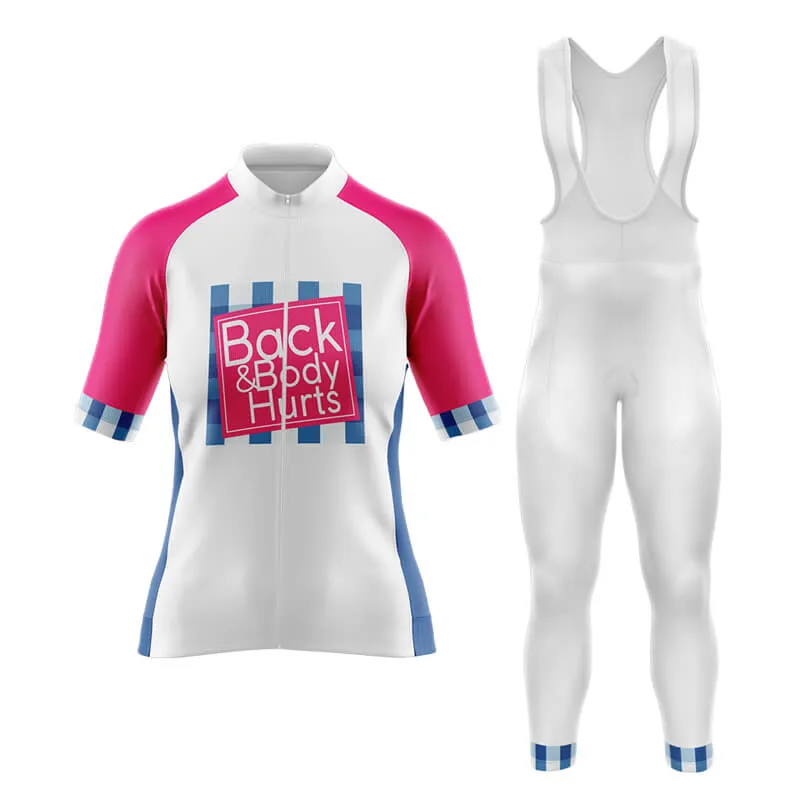 Back & Body Hurts Aero Cycling Kit (V2) (White)