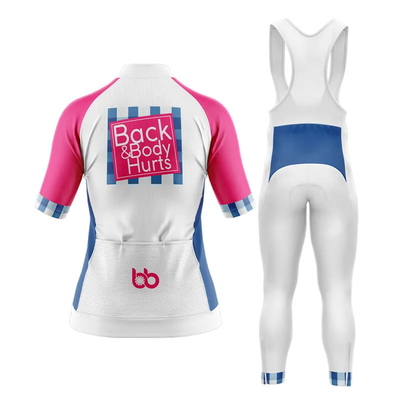 Back & Body Hurts Aero Cycling Kit (V2) (White)