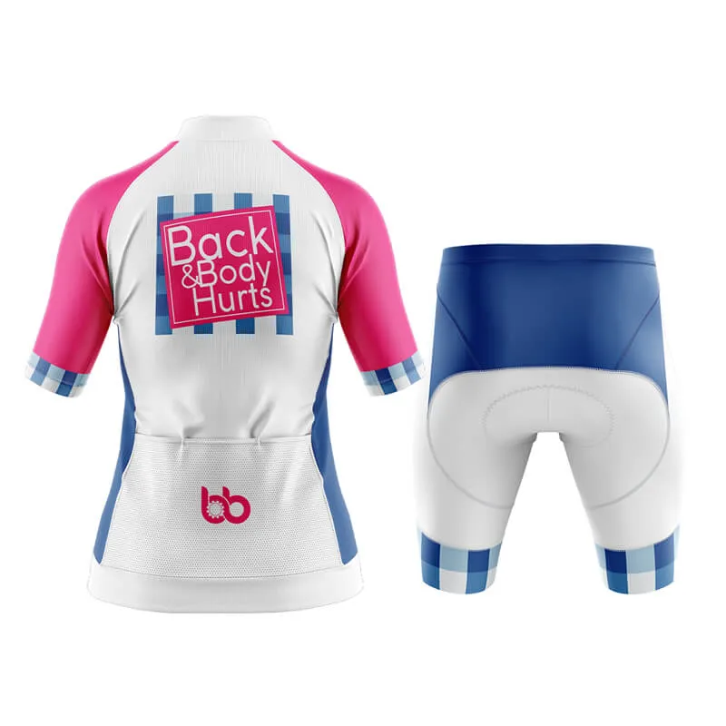 Back & Body Hurts Aero Cycling Kit (V2) (White)