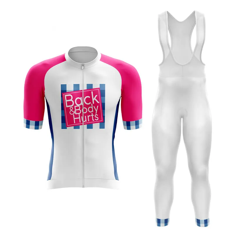 Back & Body Hurts Aero Cycling Kit (V2) (White)