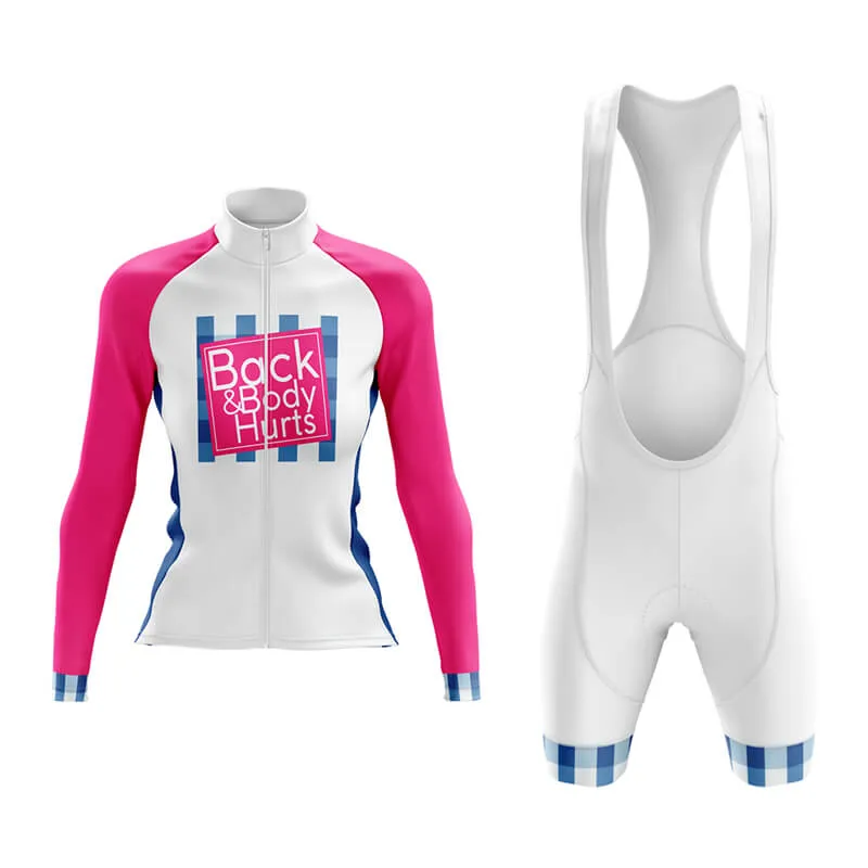 Back & Body Hurts Aero Cycling Kit (V2) (White)