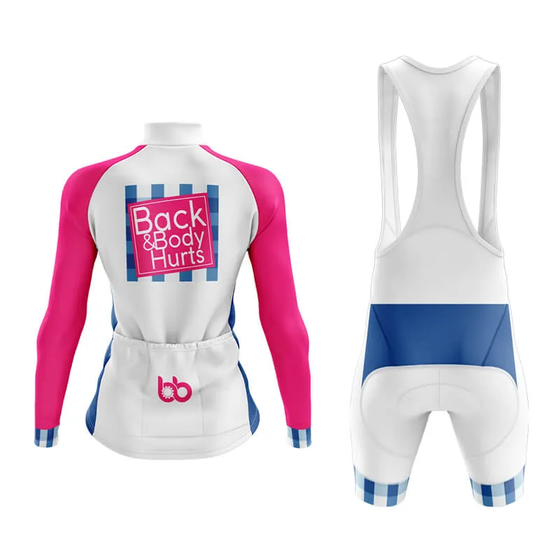 Back & Body Hurts Aero Cycling Kit (V2) (White)