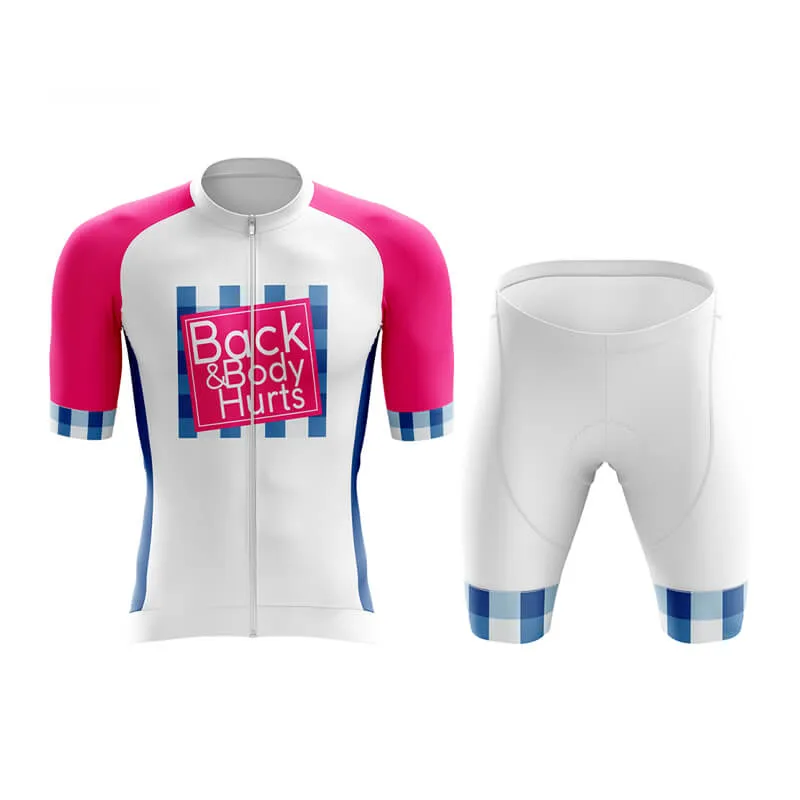 Back & Body Hurts Aero Cycling Kit (V2) (White)