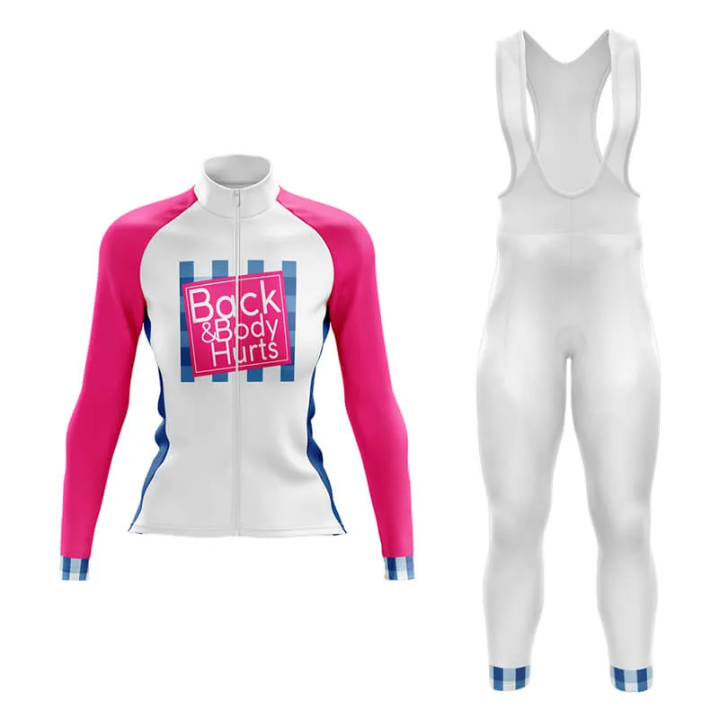 Back & Body Hurts Aero Cycling Kit (V2) (White)