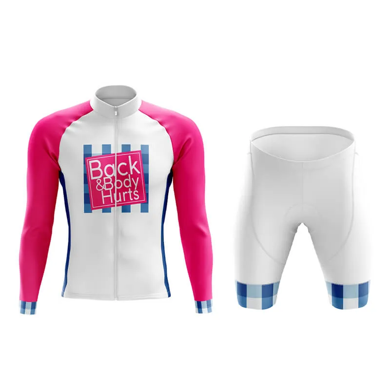 Back & Body Hurts Aero Cycling Kit (V2) (White)