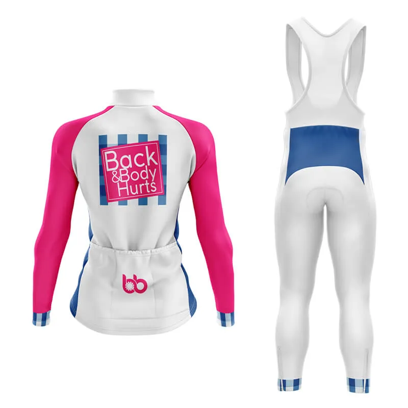 Back & Body Hurts Aero Cycling Kit (V2) (White)