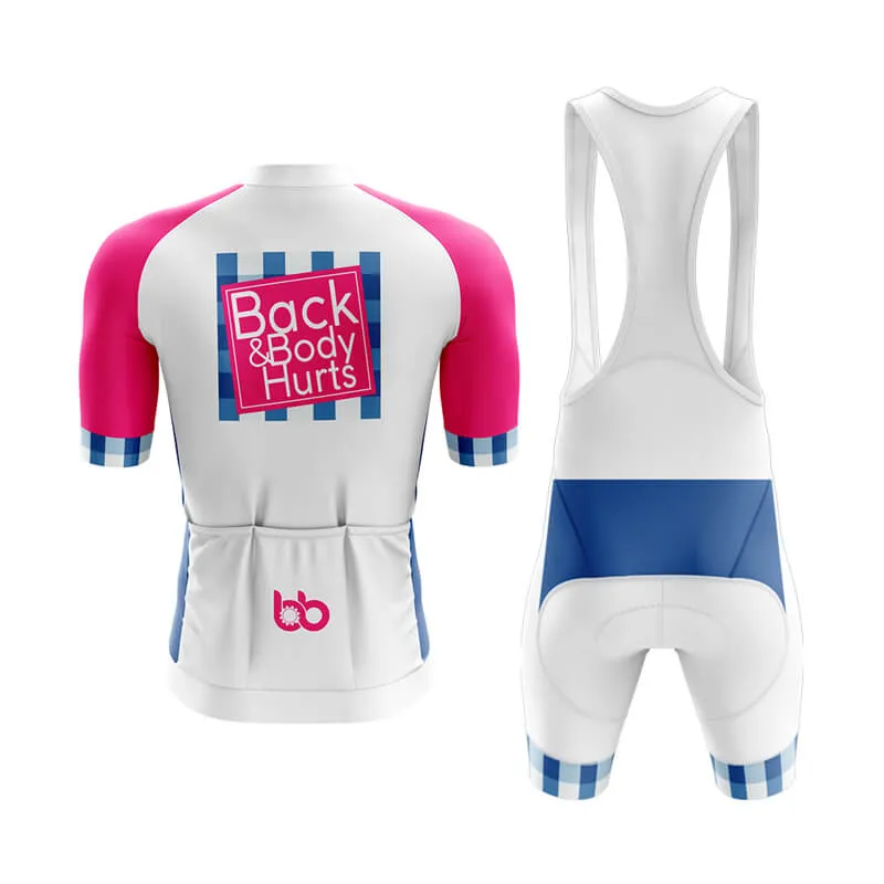 Back & Body Hurts Aero Cycling Kit (V2) (White)