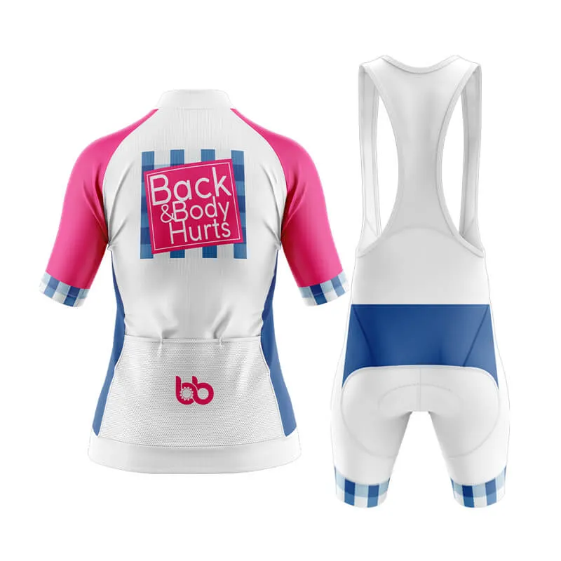 Back & Body Hurts Aero Cycling Kit (V2) (White)