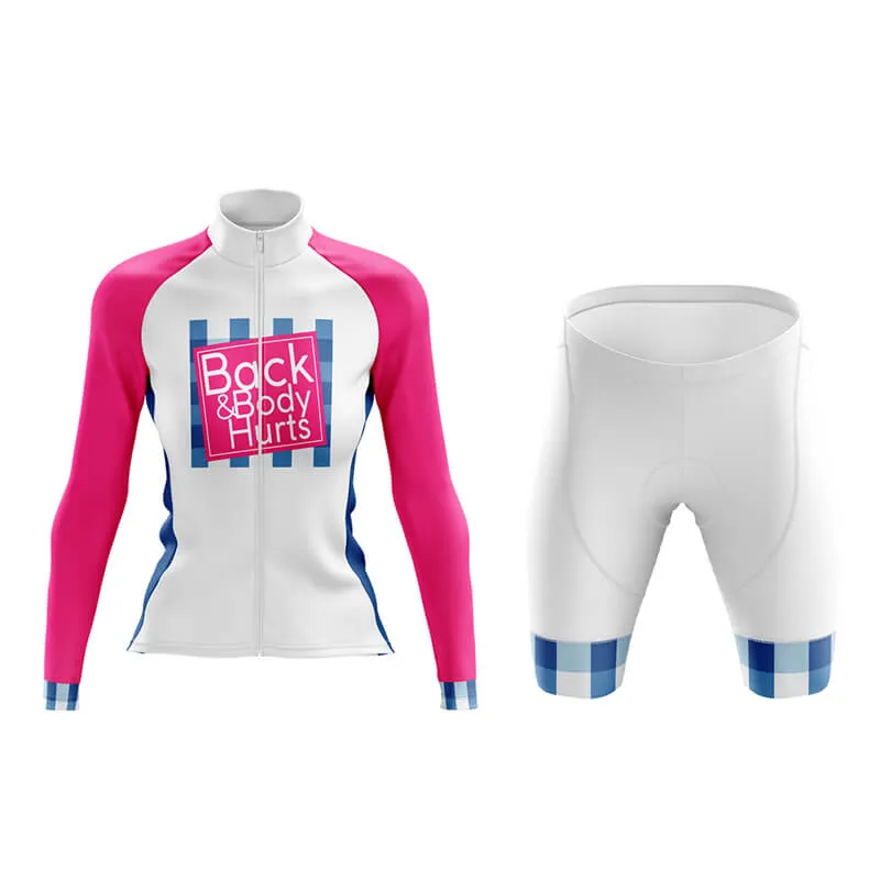 Back & Body Hurts Aero Cycling Kit (V2) (White)