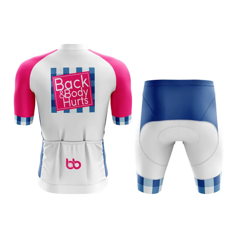 Back & Body Hurts Aero Cycling Kit (V2) (White)