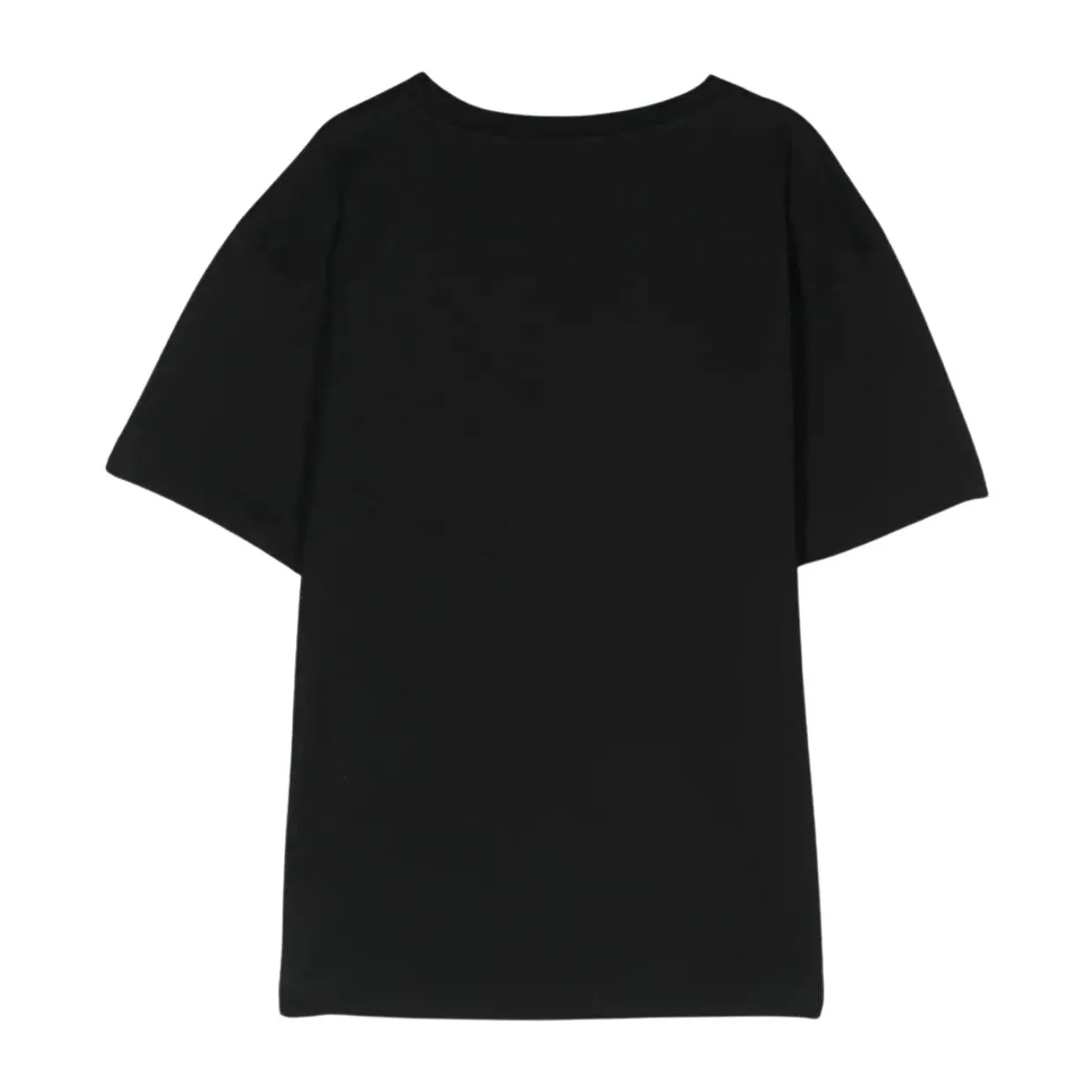 Balmain Kids Contrast Logo Black T-Shirt