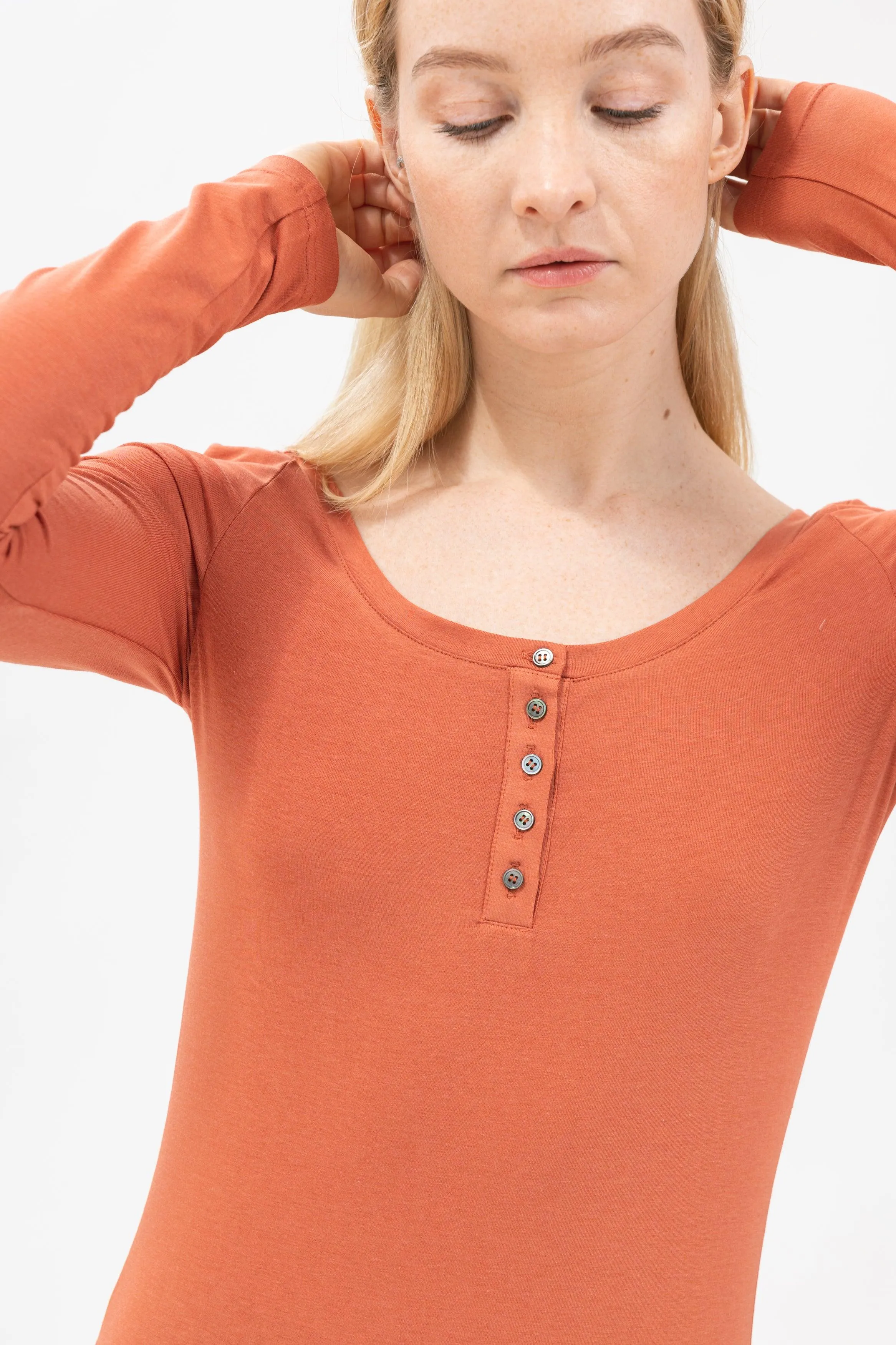 Bamboo Long Sleeve Henley