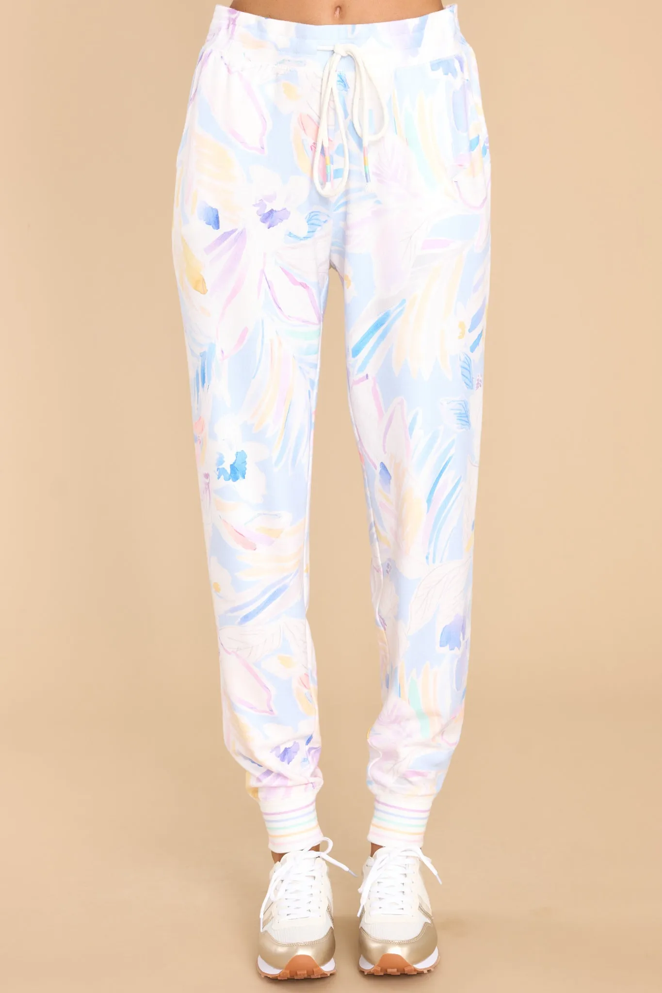 Banded Paint Pants