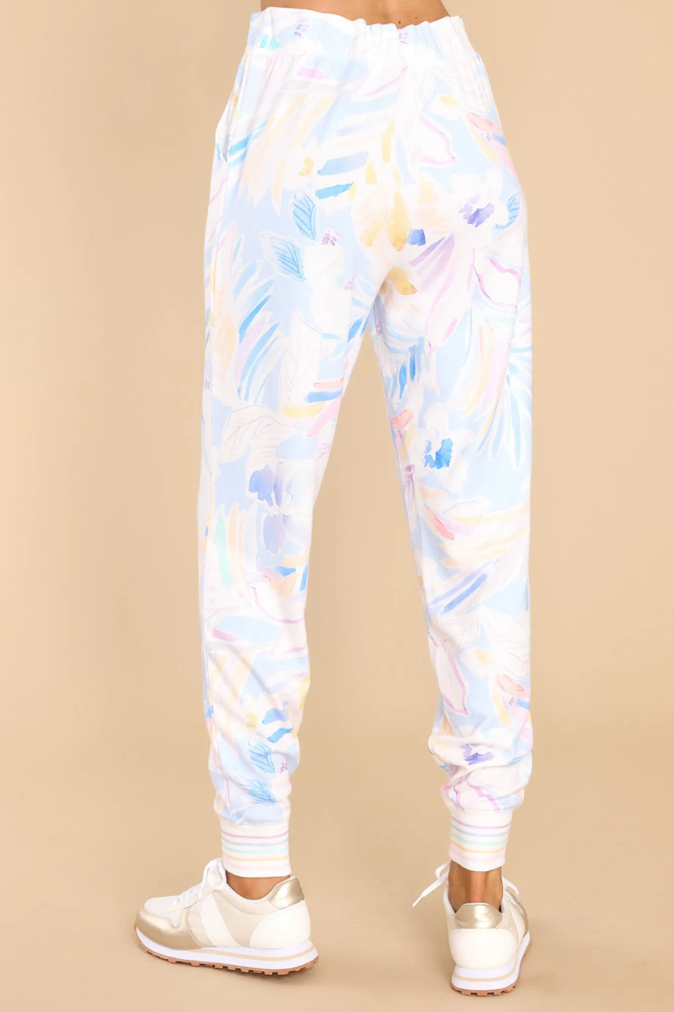 Banded Paint Pants