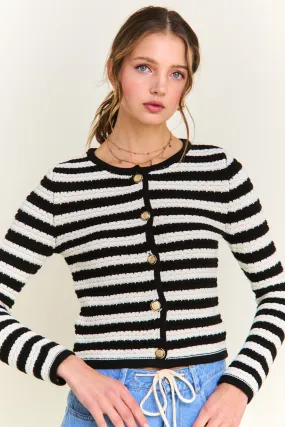 Beautiful Soul Striped Cardigan