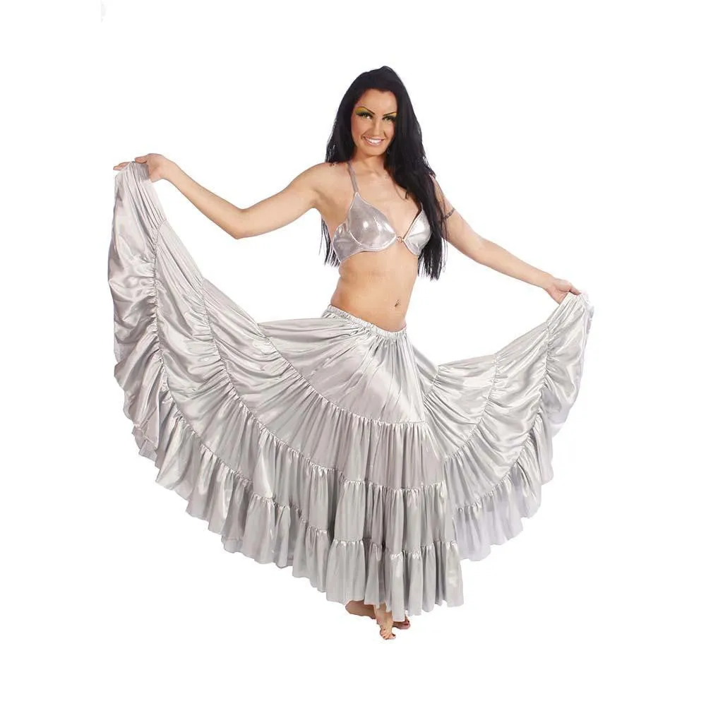 Belly Dance 17 Yard Satin Skirt | THE GODDESS The Goddess