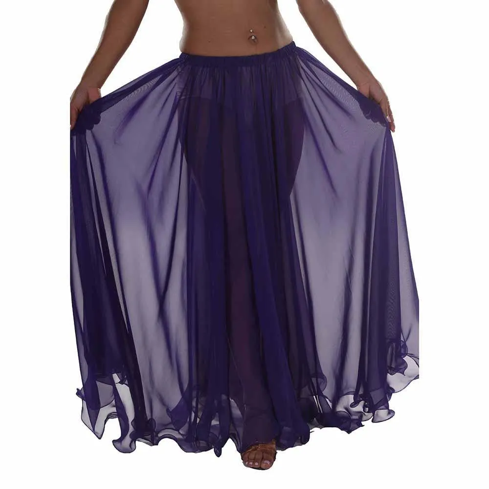 Belly Dance Chiffon Full Circular Skirt