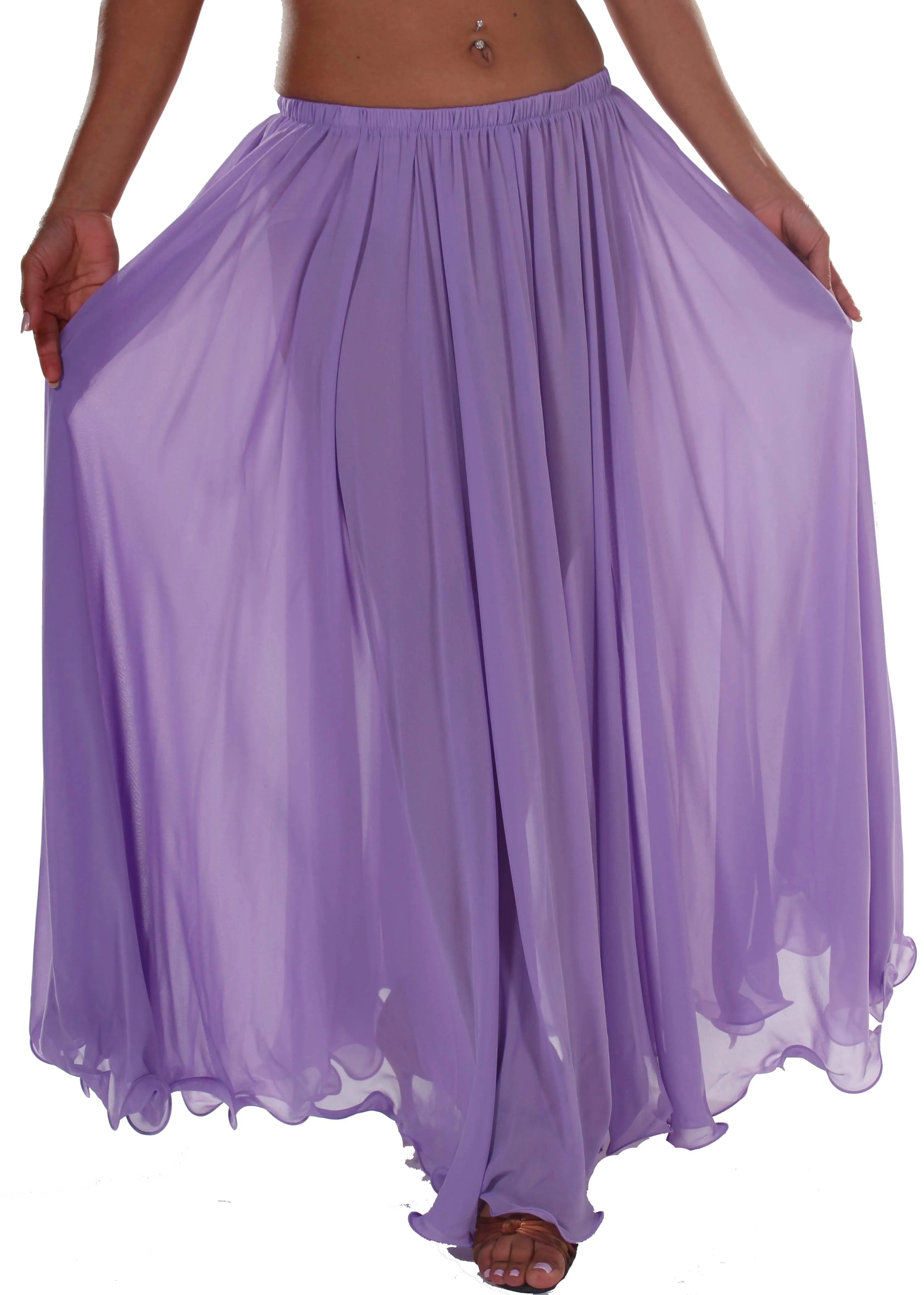 Belly Dance Chiffon Full Circular Skirt