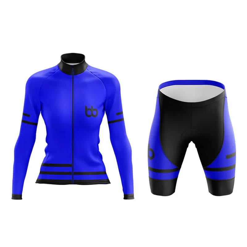 Bicycle Booth Outline (Blue) Aero Cycling Kit