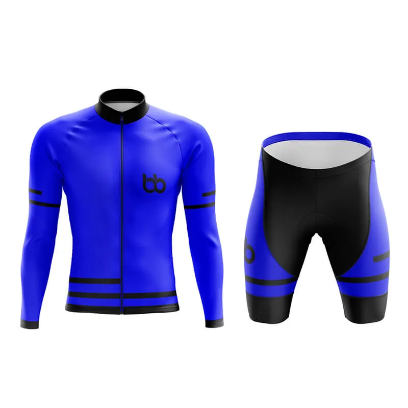 Bicycle Booth Outline (Blue) Aero Cycling Kit