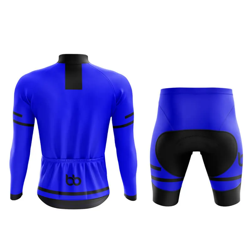 Bicycle Booth Outline (Blue) Aero Cycling Kit