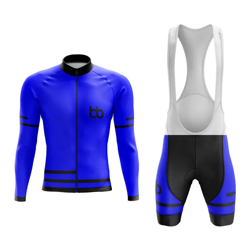 Bicycle Booth Outline (Blue) Aero Cycling Kit