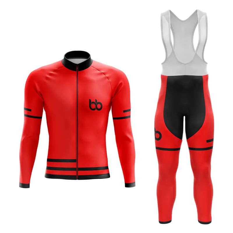 Bicycle Booth Outline (Red) Aero Cycling Kit