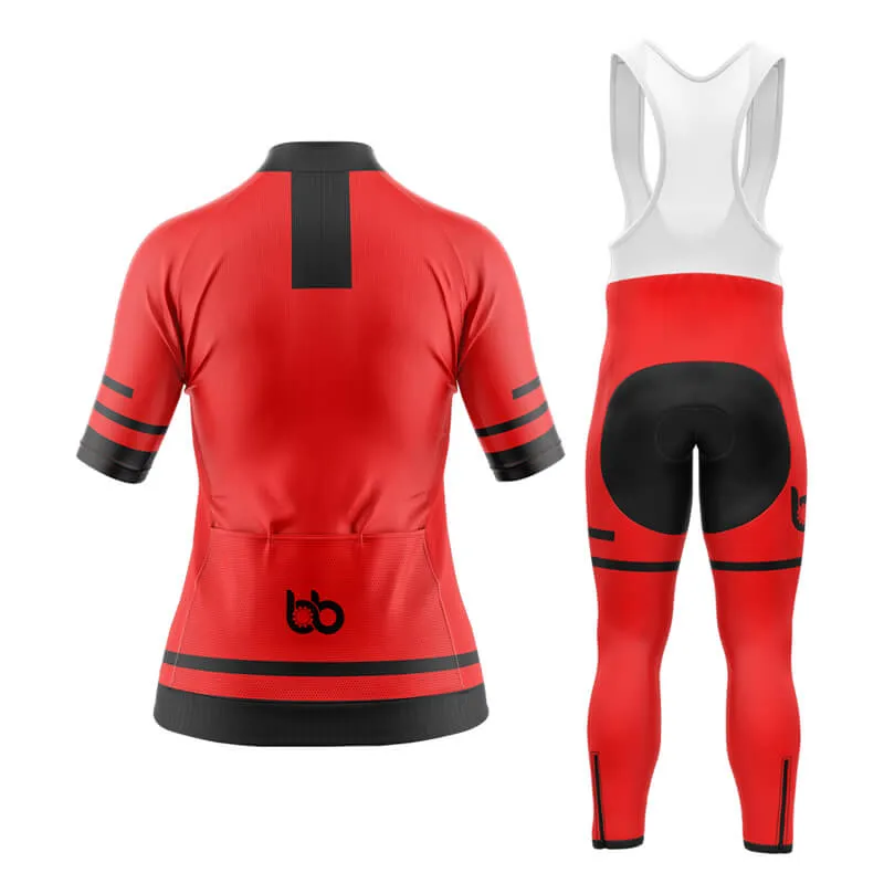 Bicycle Booth Outline (Red) Aero Cycling Kit