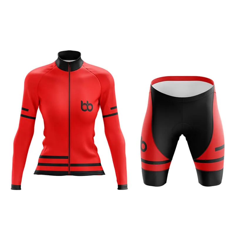 Bicycle Booth Outline (Red) Aero Cycling Kit