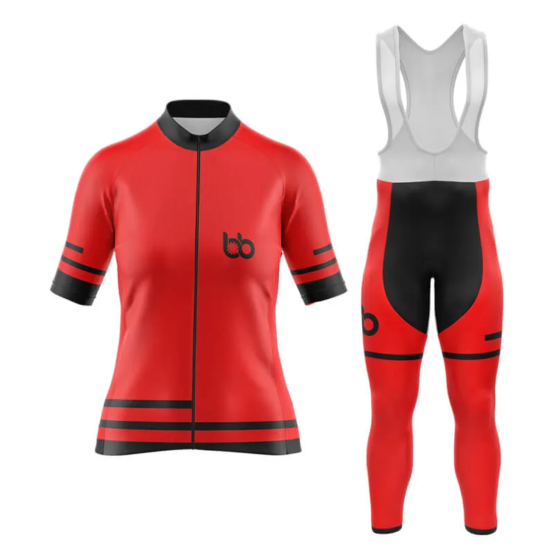 Bicycle Booth Outline (Red) Aero Cycling Kit