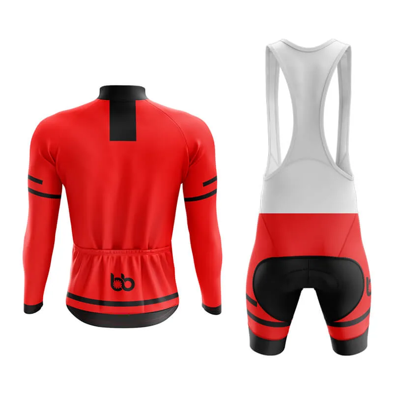 Bicycle Booth Outline (Red) Aero Cycling Kit