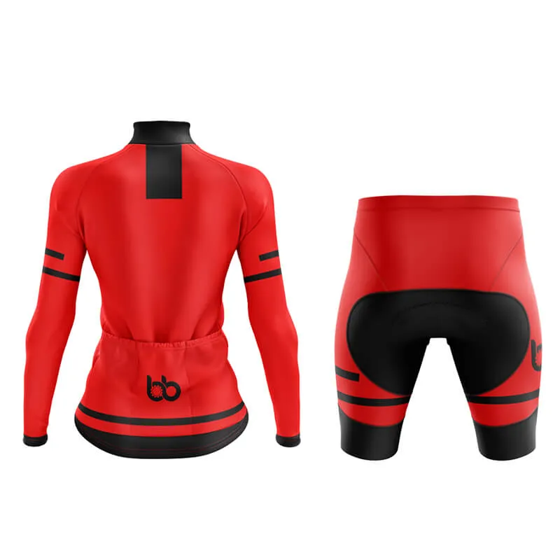 Bicycle Booth Outline (Red) Aero Cycling Kit