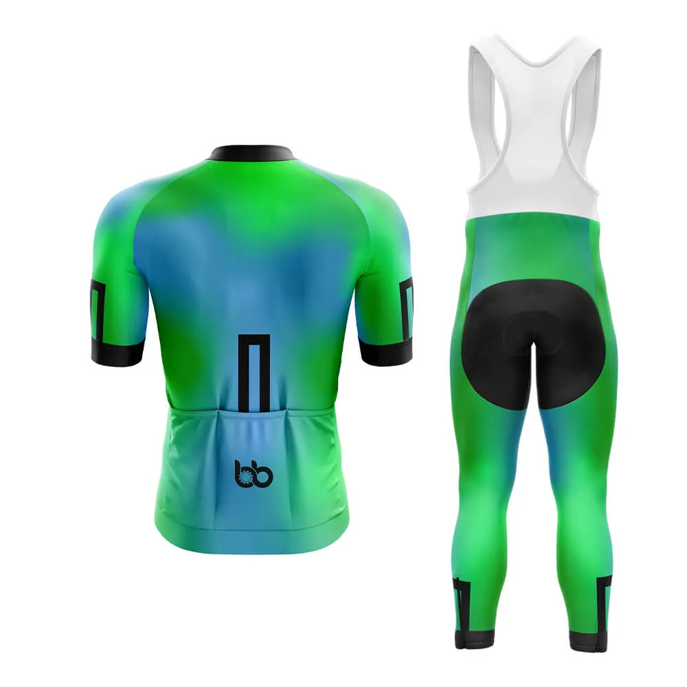 Bicycle Booth Prism (Blue-Green) Aero Cycling Kit