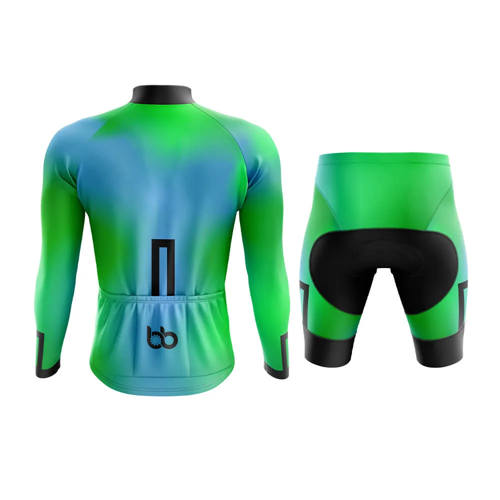 Bicycle Booth Prism (Blue-Green) Aero Cycling Kit