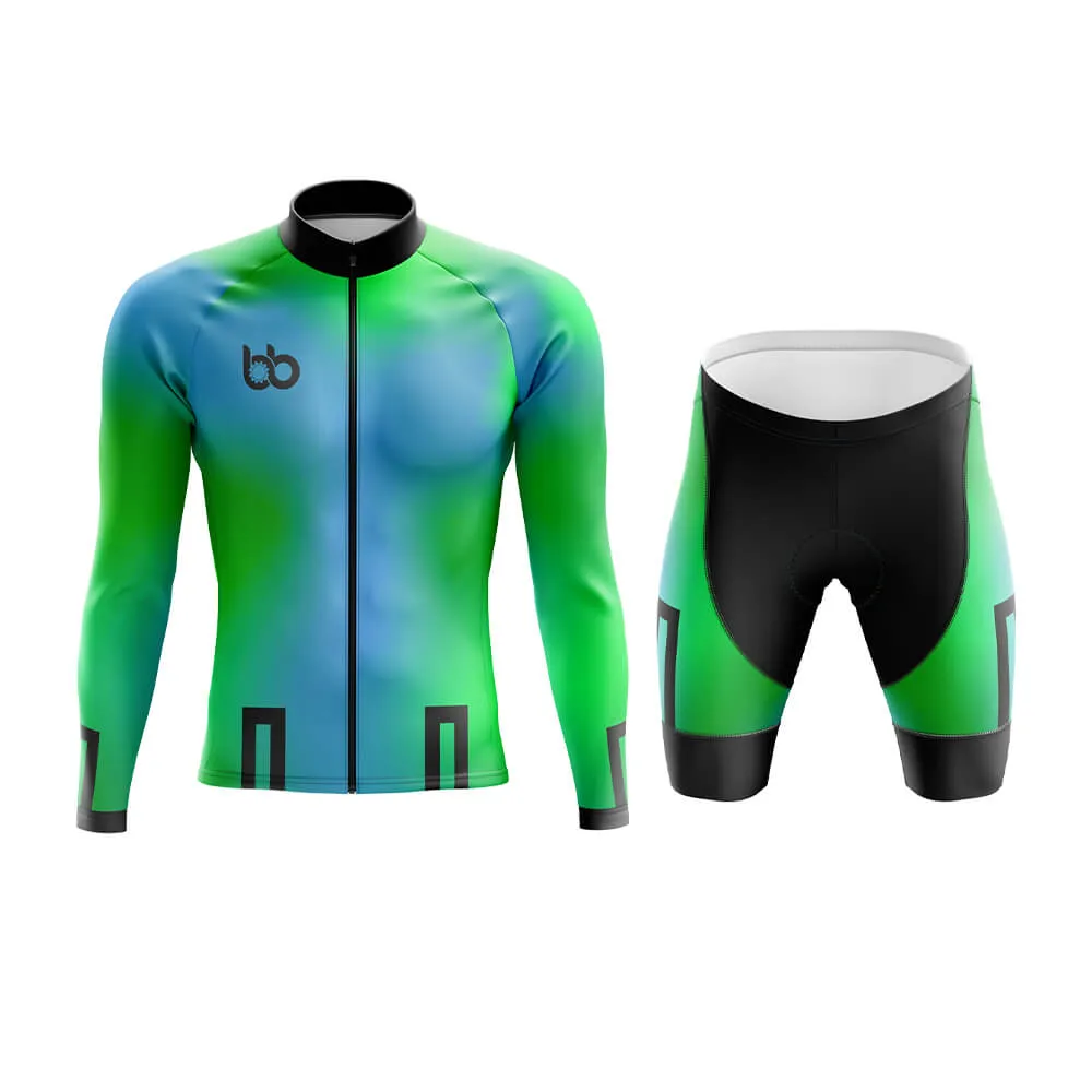 Bicycle Booth Prism (Blue-Green) Aero Cycling Kit