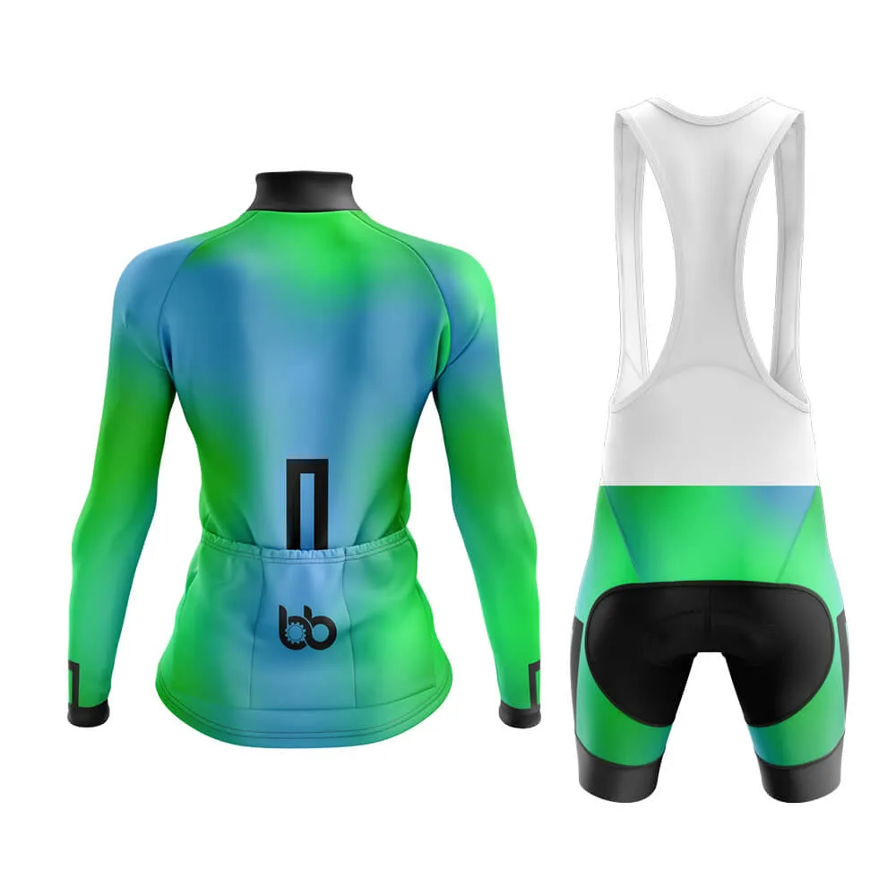 Bicycle Booth Prism (Blue-Green) Aero Cycling Kit