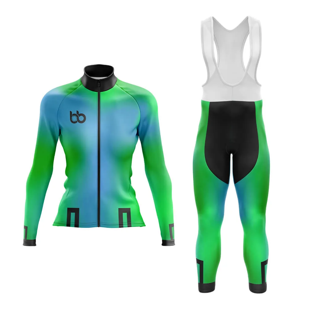 Bicycle Booth Prism (Blue-Green) Aero Cycling Kit