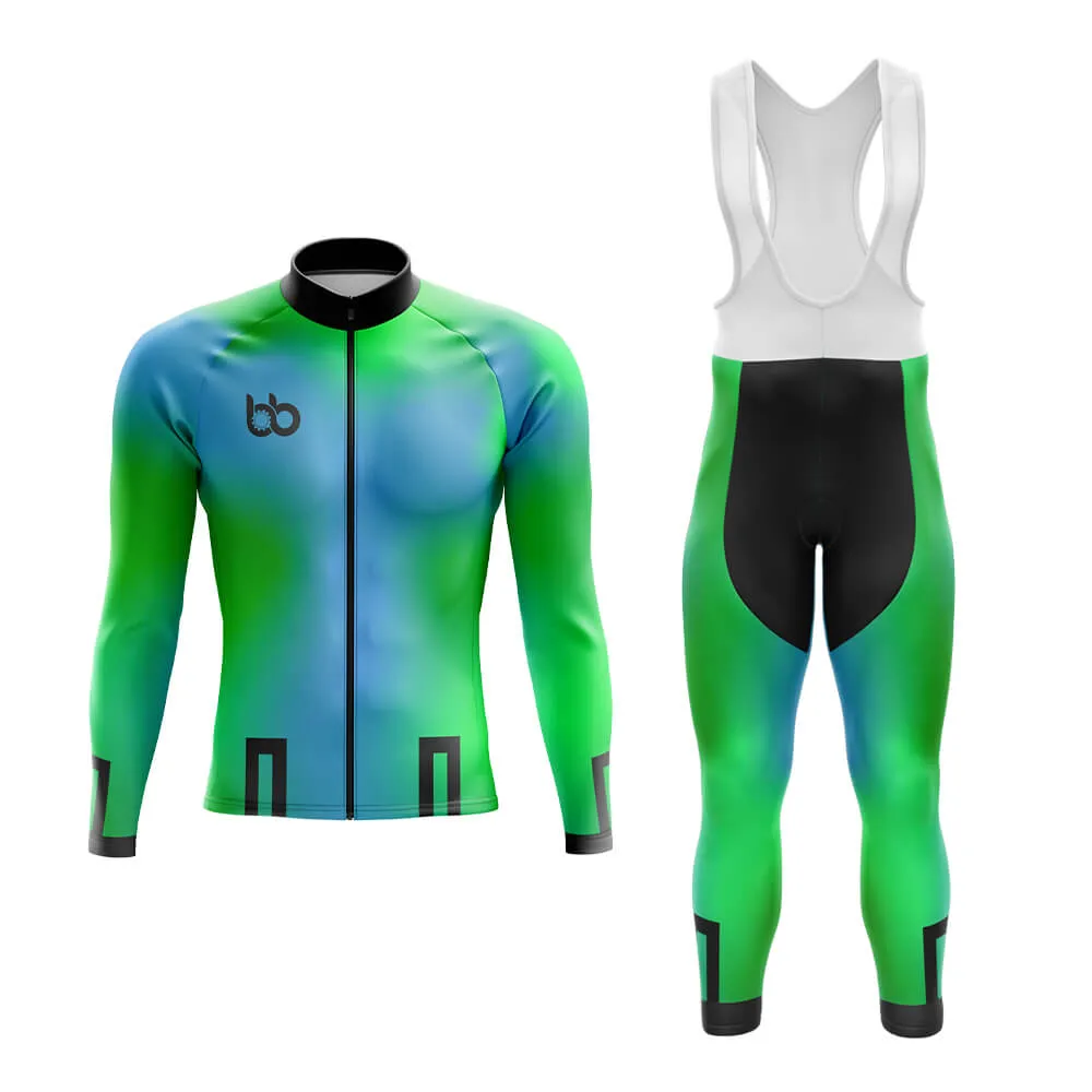 Bicycle Booth Prism (Blue-Green) Aero Cycling Kit