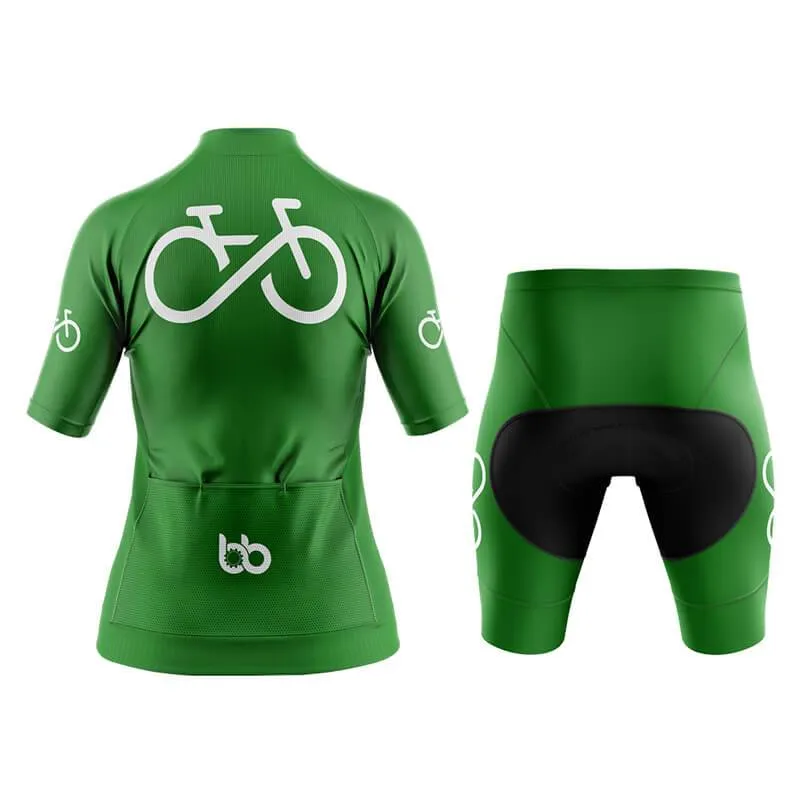 Bike Forever 2.0 Aero Cycling Kit (Green)