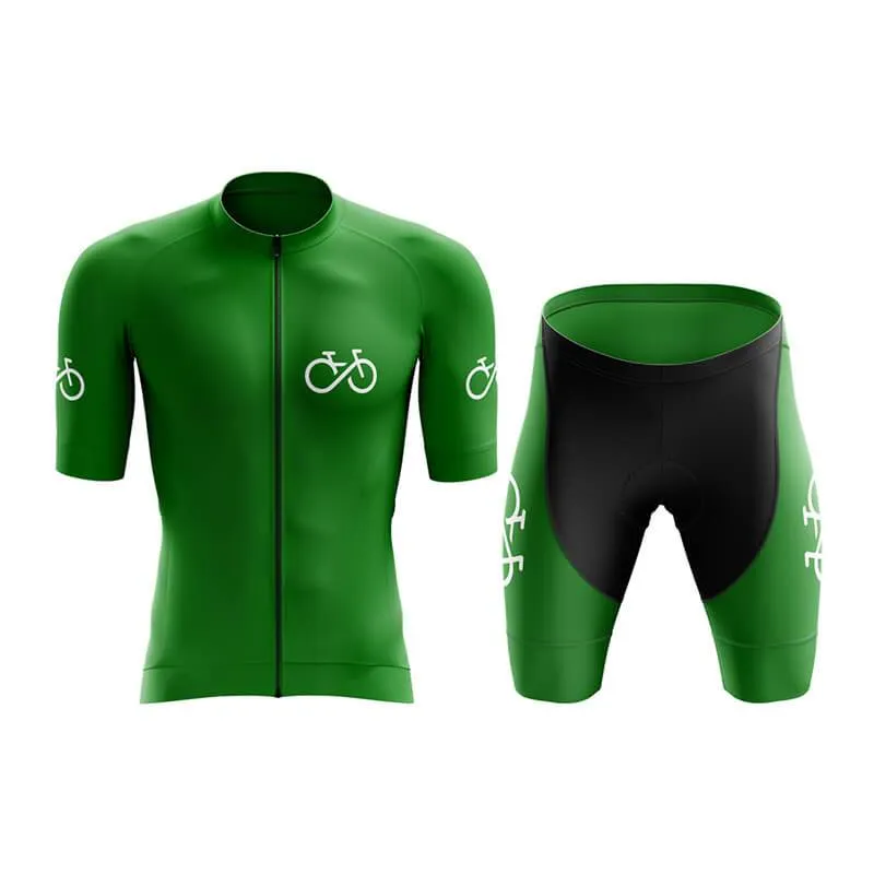 Bike Forever 2.0 Aero Cycling Kit (Green)