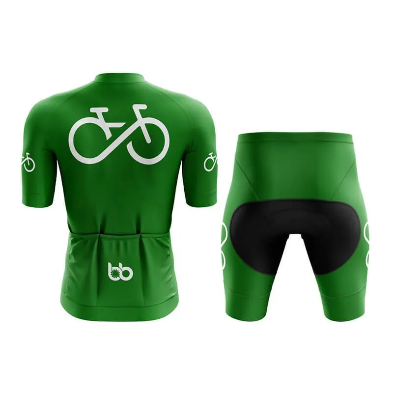 Bike Forever 2.0 Aero Cycling Kit (Green)