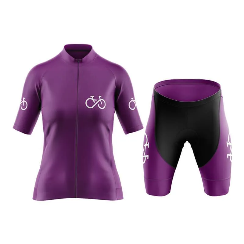 Bike Forever 2.0 Aero Cycling Kit (Purple)