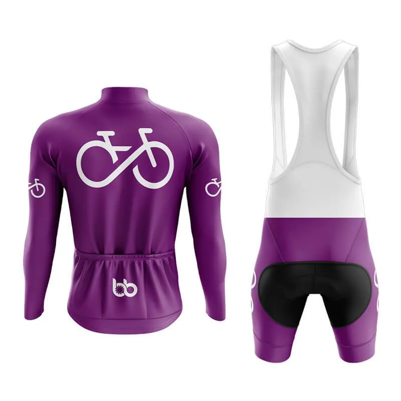 Bike Forever 2.0 Aero Cycling Kit (Purple)