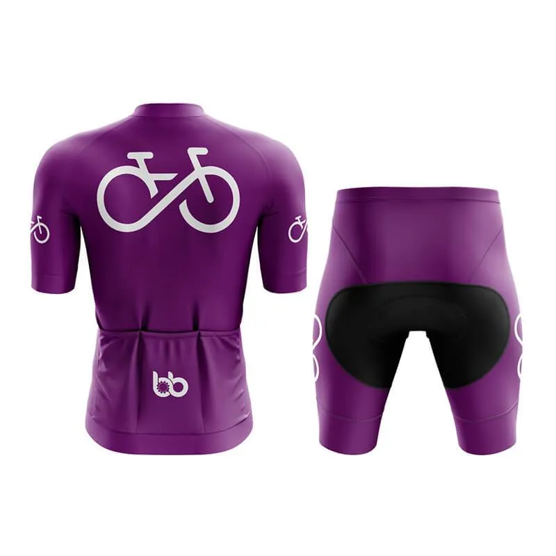 Bike Forever 2.0 Aero Cycling Kit (Purple)