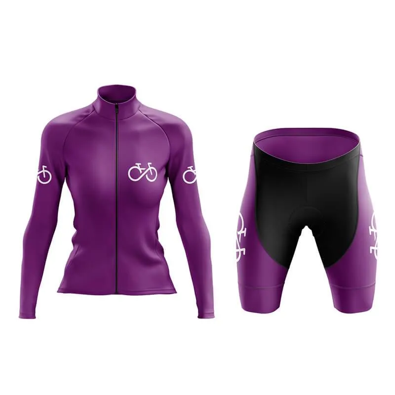 Bike Forever 2.0 Aero Cycling Kit (Purple)