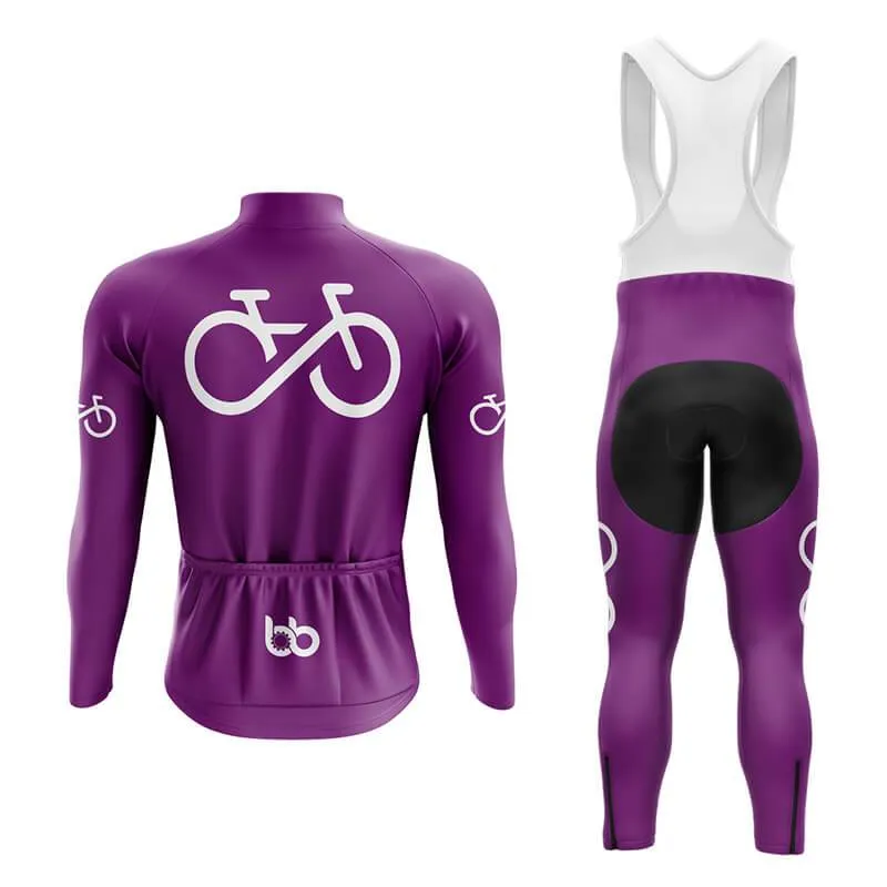 Bike Forever 2.0 Aero Cycling Kit (Purple)