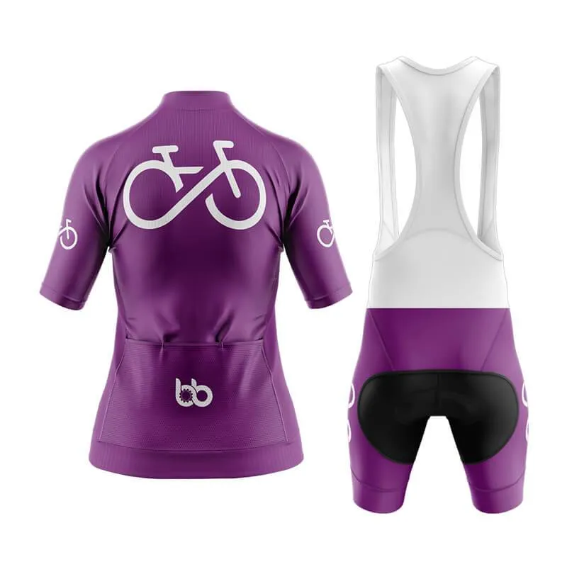 Bike Forever 2.0 Aero Cycling Kit (Purple)